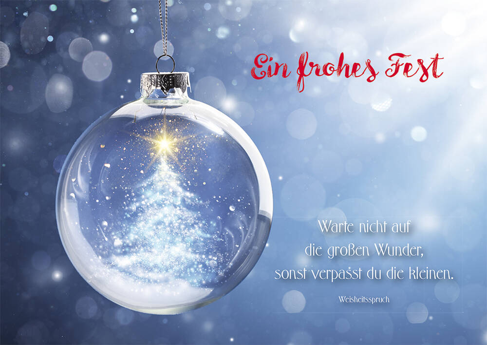 Weihnachts-GUTSCHEIN
